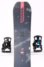 150 160 snowboard K2 EST. 87, p-tex topsheet, Black/red, Sport en Fitness, Ophalen of Verzenden, Gebruikt, Bindingen