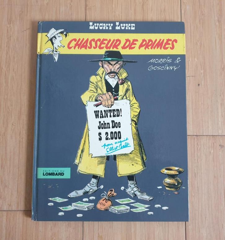 LUCKY LUKE – Chasseur de primes (E.O de 1972), Livres, BD, Enlèvement