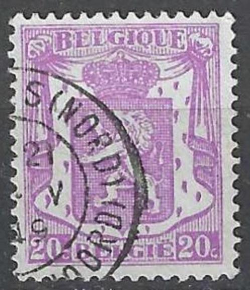 Belgie 1936/1946 - Yvert 422/OBP 422b - Klein staatswapen (S, Postzegels en Munten, Postzegels | Europa | België, Postfris, Gestempeld