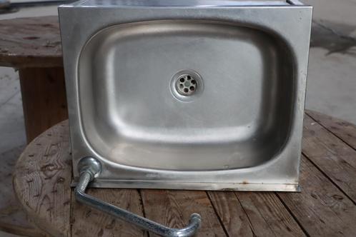 RVS Wasbak met Afvoer en Kranenaansluiting – Horeca / Werkpl, Zakelijke goederen, Horeca | Food, Ophalen