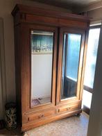 Antieken kleerkast 235cm hoog 145cm breed 55 cm diep, Antiek en Kunst, Ophalen