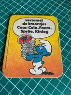Bierviltje de smurfen - coca cola - seventies, Verzamelen, Ophalen, Gebruikt, Verpakking