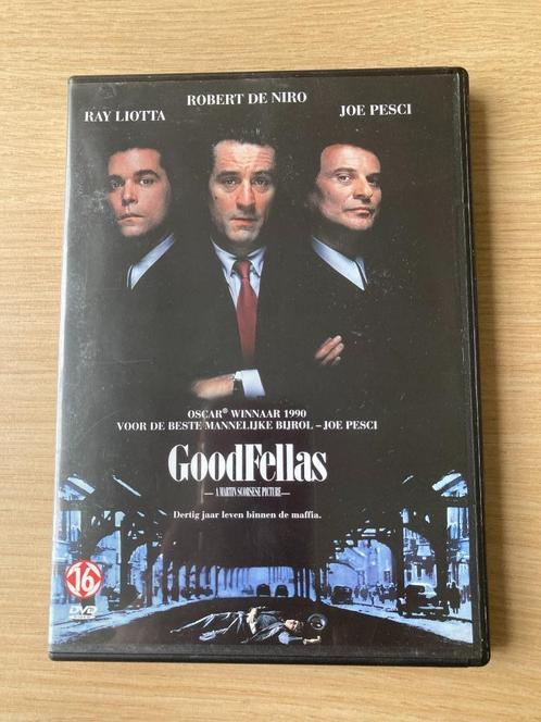 DVD - GoodFellas - genre misdaad/actie, CD & DVD, DVD | Thrillers & Policiers, Utilisé, Mafia et Policiers, À partir de 16 ans