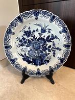Handgeschilderd Delfts blauw bord, Ophalen