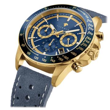 Titanio Tiberius 24G.LBL.05 horloge t.w.v € 499 nieuw! beschikbaar voor biedingen