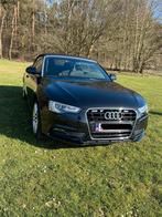 Audi A5 Cabriolet, 170Pk, 132.000km, Benzine, Auto's, Euro 5, Cabriolet, Zwart, Handgeschakeld