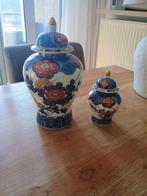 Imari porselein deksel vaas 2 stuks, Antiek en Kunst, Antiek | Vazen, Ophalen