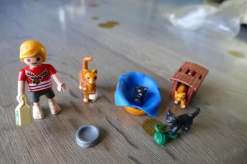 Playmobiel poezenfamilie beschikbaar voor biedingen