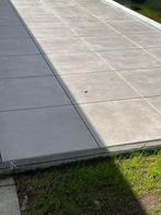 Terrastegels Marlux Natural Grey 60x60x3 + muurkap/deksteen, Nieuw, Minder dan 5 m², Beton, Gecoat