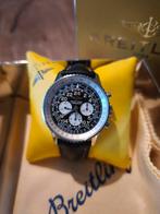 Breitling Navitimer Cosmonaut, Handtassen en Accessoires, Horloges | Heren, Ophalen, Leer, Staal, Breitling