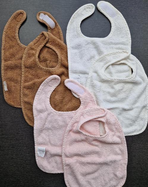 Nooit gebruikt - Meyco Baby - 6 slabbetjes, Kinderen en Baby's, Babyvoeding en Toebehoren, Nieuw, Overige typen, Ophalen