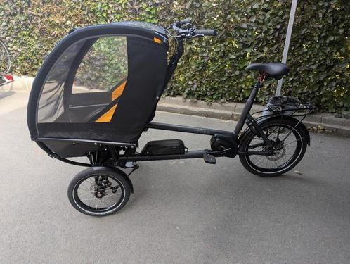 CHIKE Elektrische cargofiets E-Kids, Fietsen en Brommers, Fietsen | Bakfietsen, Zo goed als nieuw, Overige merken, 2 kinderen