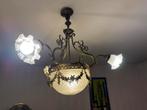 Beau Lustre art deco, Maison & Meubles, Enlèvement, Utilisé, Métal, Art deco