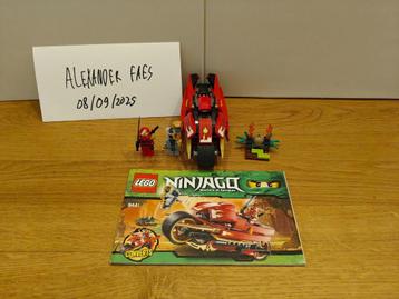 LEGO Ninjago Kai's Zwaardbike 9441 beschikbaar voor biedingen