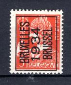 PRE280A MNH** 1934 - BRUXELLES 1934 BRUSSEL, Ophalen of Verzenden, Postfris, Postfris