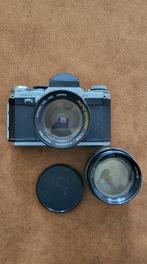 Edixa Mat camera met 28mm en 135mm lenzen, Ophalen of Verzenden, Zo goed als nieuw, Spiegelreflex