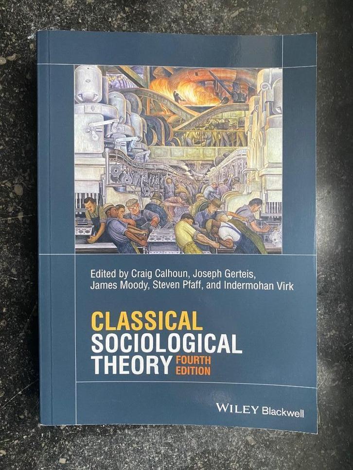 Classical sociological theory fourth edition, Boeken, Schoolboeken, Nieuw, Geschiedenis, Ophalen