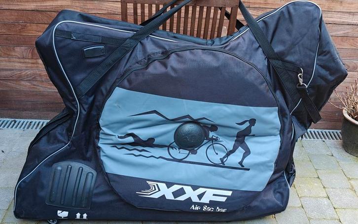 Koopje! fiets reiskoffer/travelbag, Bijoux, Sacs & Beauté, Sacs | Sacs de voyage & Petits Sacs de voyage, Comme neuf, Noir, 80 cm ou plus