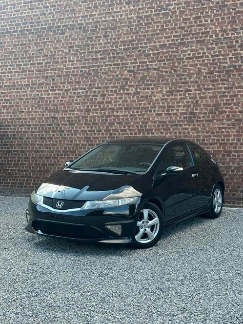 Honda Civic Type S benzine I-VTEC, Auto's, Honda, Bedrijf, Civic, Bluetooth, Benzine, Coupé, 3 deurs, Handgeschakeld, Zwart, Zwart