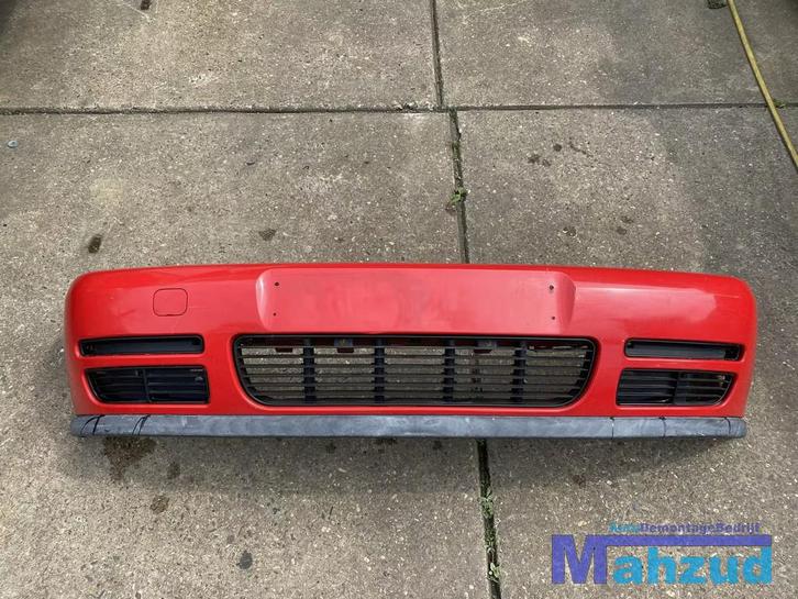 VW POLO 6N rood voorbumper, Auto-onderdelen, Carrosserie, Bumper, Volkswagen, Voor, Gebruikt