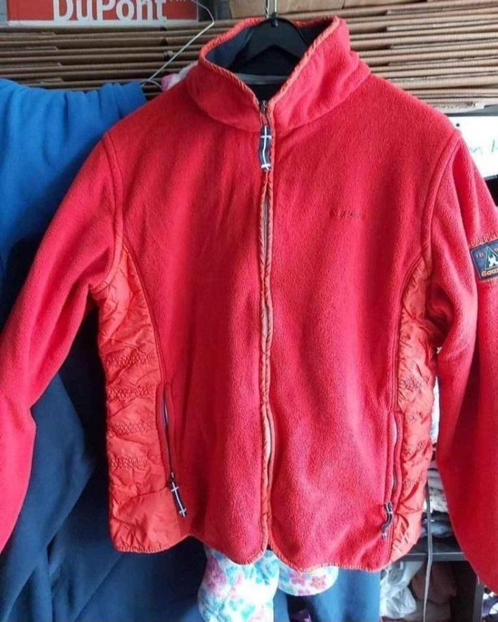 Gaastra, fleece vest mt M, Kleding | Dames, Truien en Vesten, Gedragen, Maat 38/40 (M), Rood, Ophalen of Verzenden