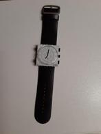 Uurwerk, Handtassen en Accessoires, Horloges | Dames, Overige merken, Kunststof, Leer, Polshorloge