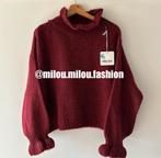 Nouveau pull bordeaux, Envoi, Comme neuf, Rouge