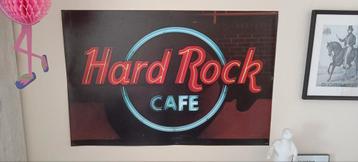 Vinyl poster Hard Rock Café  beschikbaar voor biedingen