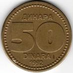 Yougoslavie : 50 Dinara 1992 KM #153 Ref 14623, Timbres & Monnaies, Enlèvement ou Envoi, Monnaie en vrac, Yougoslavie