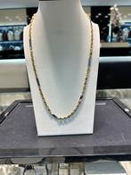 18k goud/witgoud ketting, Handtassen en Accessoires, Kettingen, Ophalen, Nieuw, Goud