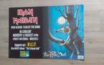 Concert poster Iron Maiden W.A.S.P., Verzamelen, Ophalen of Verzenden, Zo goed als nieuw
