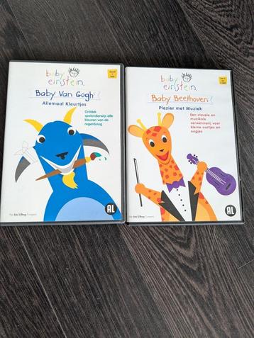 2 dvd's Baby Einstein beschikbaar voor biedingen