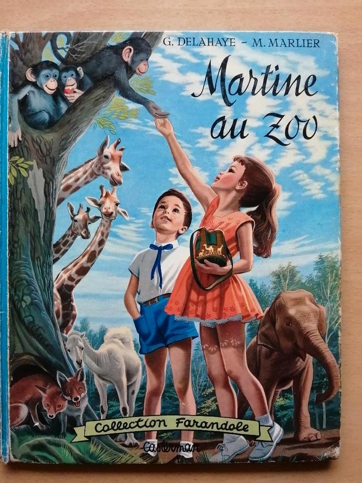 Martine au zoo de Gilbert Delahaye E.O.1963, Livres, Livres pour enfants | Jeunesse | Moins de 10 ans, Enlèvement ou Envoi