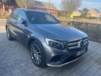 2019 Mercedes GLC 220d 4MATIC, Auto's, Mercedes-Benz, USB, Blauw, Leder, 5 deurs