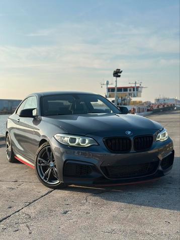 Te koop! Bmw 218DA M-Performance pack met 164.000km gekeurd, Autos, Argent ou Gris, Alcantara, Noir, Diesel