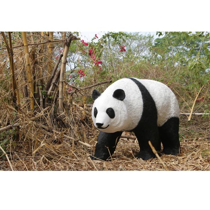 Panda beer Walking – Panda beeld Lengte 172 cm, Verzamelen, Dierenverzamelingen, Nieuw, Ophalen