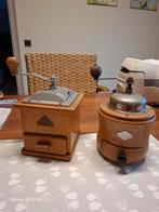 Koffiemolen, Ophalen