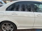MERCEDES C KLASSE W204 WIT 650 rechts achter deur 2007-2011, Gebruikt, Mercedes-Benz, Deur