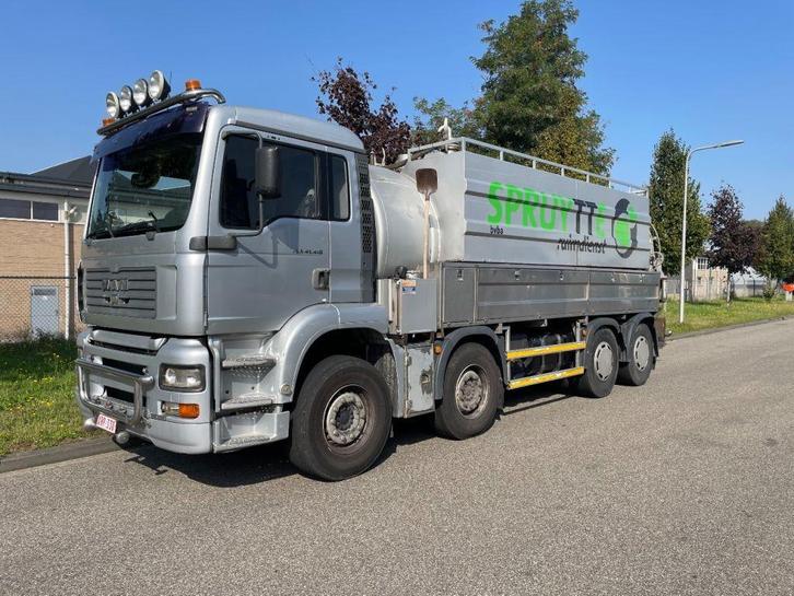 MAN  TGA 41.440 kolkenzuiger pralissoli, Auto's, Vrachtwagens, MAN, Diesel, Handgeschakeld
