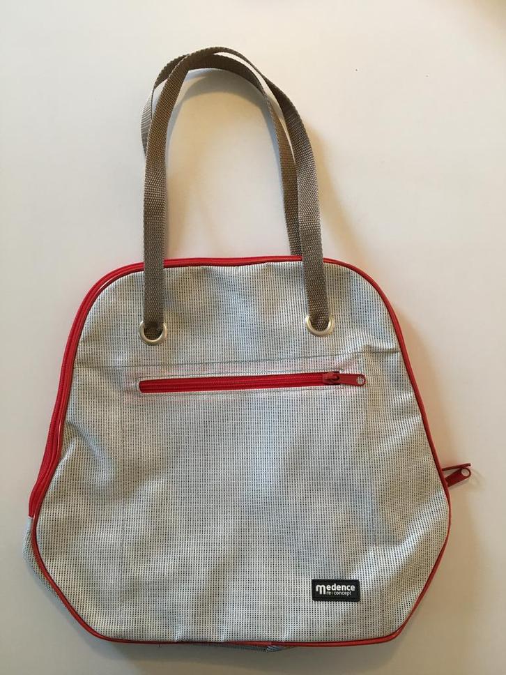 MEDENCE BAG unieke upcycle handtas vervaardigd uit bache, Handtassen en Accessoires, Tassen | Damestassen, Nieuw, Handtas, Wit