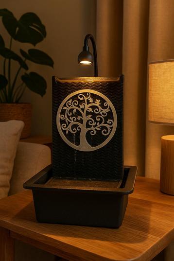 Binnenfontein met LED-licht — 25€ beschikbaar voor biedingen