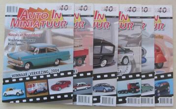 Auto in miniatuur - Tijdschrift jaar 2005 / 1 tot 6 