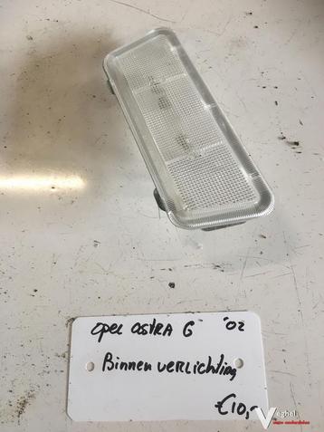 Opel Astra G 2002 1.6  8v  Binnenverlichting beschikbaar voor biedingen