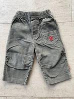 Kaki broek ribfluweel maat 80, Ophalen of Verzenden, Zo goed als nieuw, Jongetje, Broekje