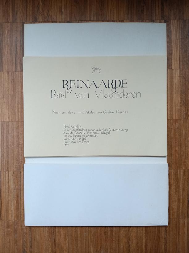 Reinaarde: Parel van Vlaanderen-Steven Wilsens/Gaston Durnez, Antiquités & Art, Art | Eaux-fortes & Gravures, Enlèvement ou Envoi