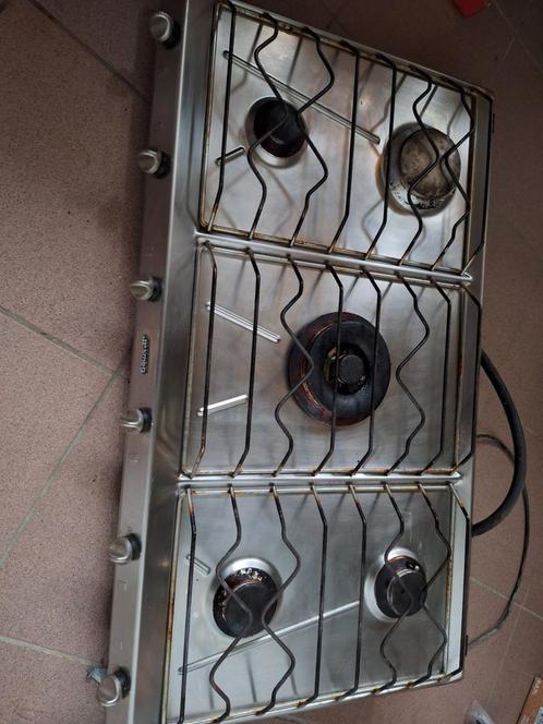 5 pits kookvuur aardgas SMEG, Elektronische apparatuur, Kookplaten, Gebruikt, Inbouw, Gas, 5 kookzones of meer, Ophalen