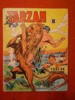 TARZAN 8 EDITIONS MONDIALES 1964 GRAND FORMAT COULEUR BE, Boeken, Stripverhalen, Ophalen of Verzenden, Gelezen