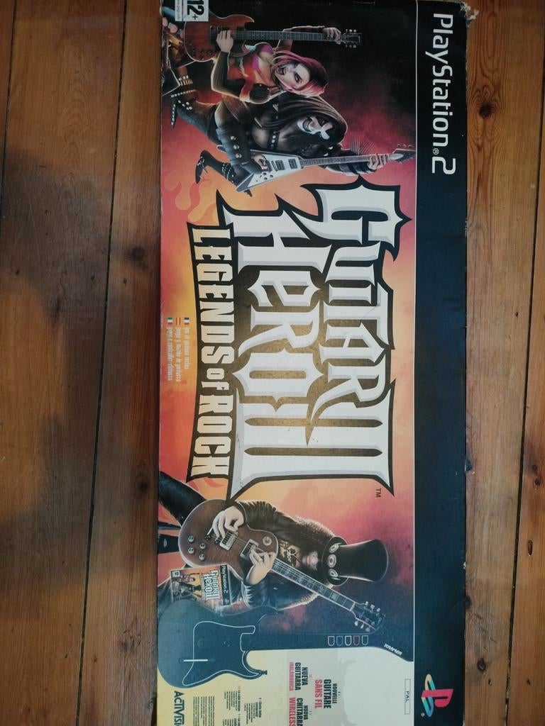 Guitar Hero III: Legends of Rock - bundel, PS2, Games en Spelcomputers, Spelcomputers | Sony PlayStation 2, Ophalen of Verzenden