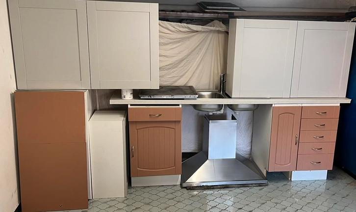 Keuken/ keuken, Huis en Inrichting, Keuken | Complete keukens, Gebruikt, Enkelwandige keuken, Overige kleuren, Ophalen