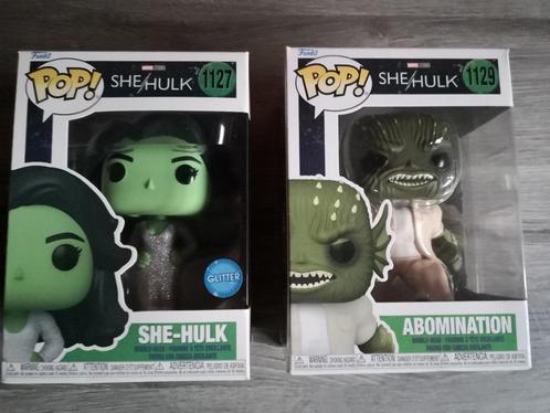 Funko pop set she-hulk 1127 en 1129, Verzamelen, Poppetjes en Figuurtjes, Ophalen